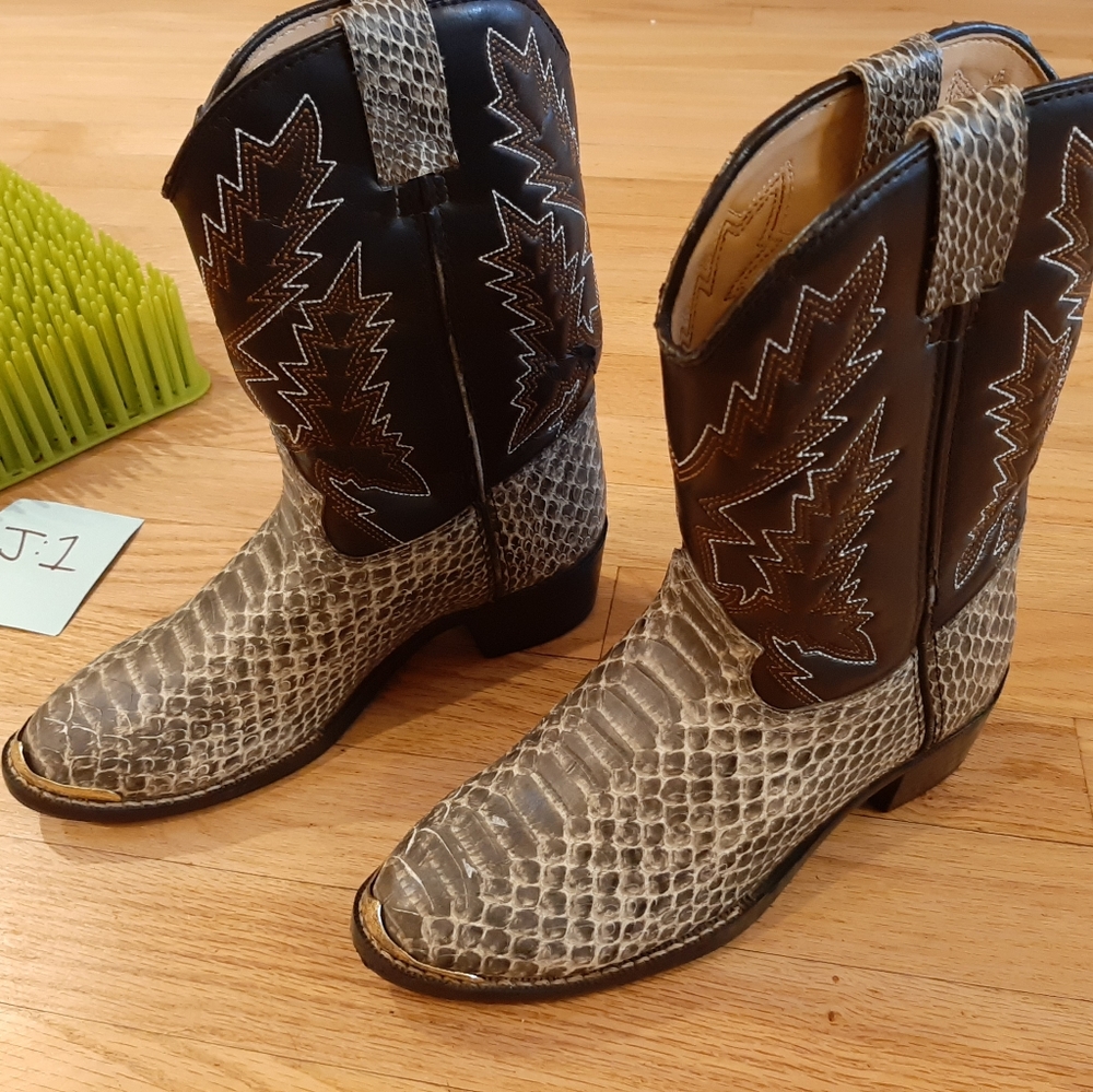 Durango Girls Cowboy Boots Size 2.5 D